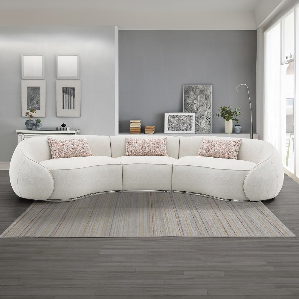 Brand New Sectional Sofa W/3 Pillows