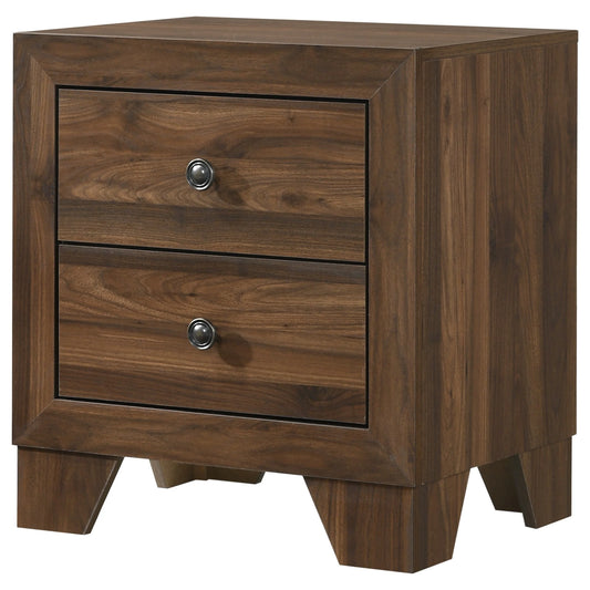 Brand New 2 Drawer Brown Cherry Nightstand