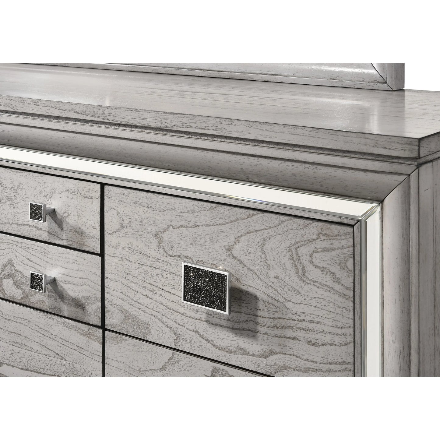 Brand New Grey/Silver 4pc Bedroom Set (Queen or King)